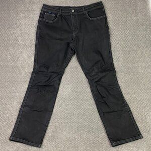 Kuhl Rydr Jeans Men's 40 x 34 Actual 40 x 33 Black Hiking Outdoor